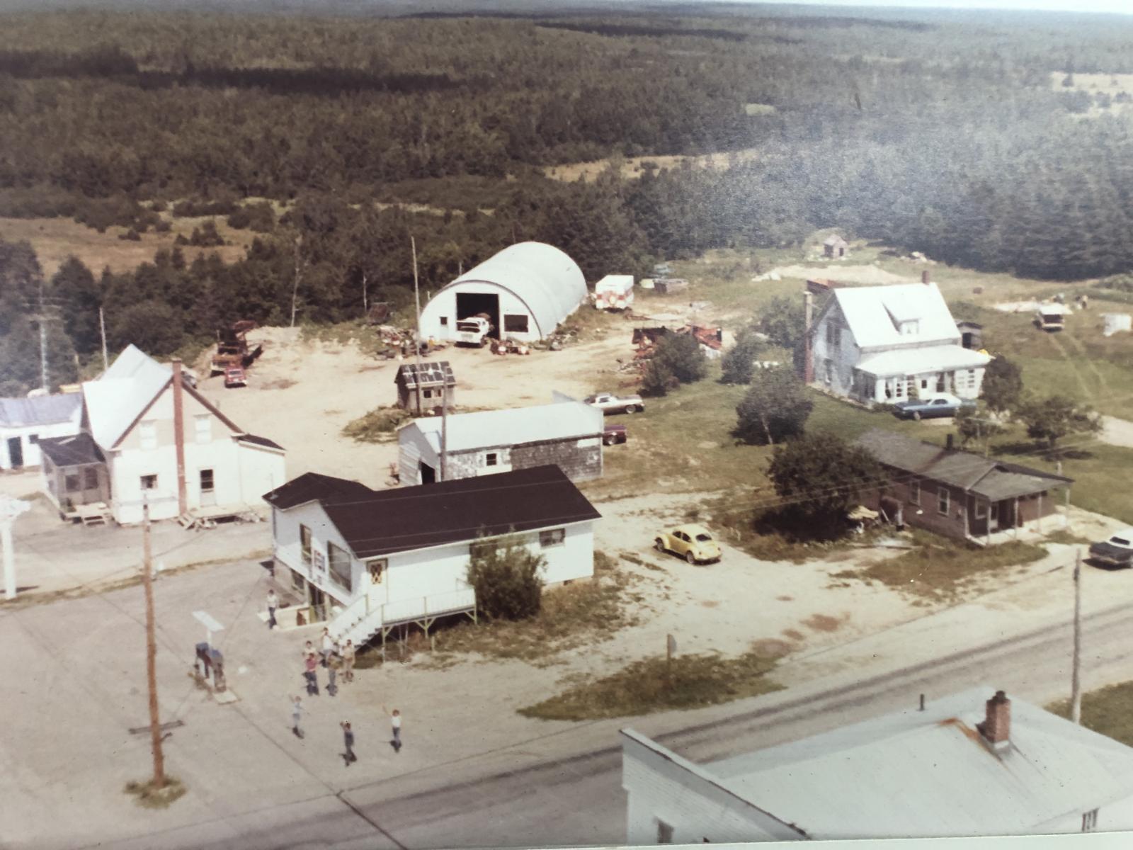 Premier garage Aurèle Mallais et Fils en 1979